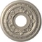 Ekena Millwork Baltimore PVC Medallion (Canopies up to 5 1/4"), 13"OD x 3 1/2"ID x 3/4"P, Metallic Silver Metallic CMP13BACSV - alternate 1